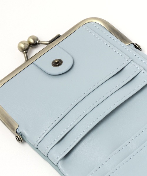 studio CLIP（スタディオクリップ）の「がま口ソフト財布（財布・レディース・ブラウン/グリーン/アイボリー/サックスブルー/ピンク・FREE）」の22枚目の写真