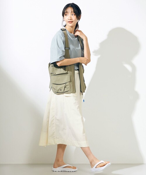 SHARE PARK(シェアパーク)の「【LADIES】撥水加工 マウンテンスカート(スカート・レディース・アイボリー系/ブラック系・SMALL/MEDIUM)」の8枚目の写真
