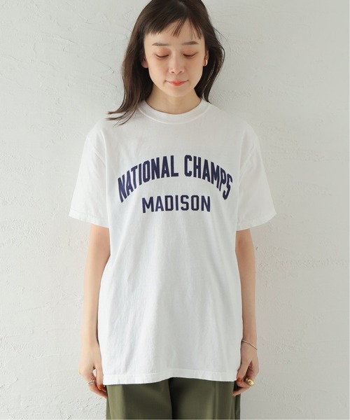 JOURNAL STANDARD（ジャーナルスタンダード）の「MADISONロゴTシャツ（Tシャツ/カットソー・レディース・ホワイト/ネイビー/ブラック系その他・FREE）」の6枚目の写真