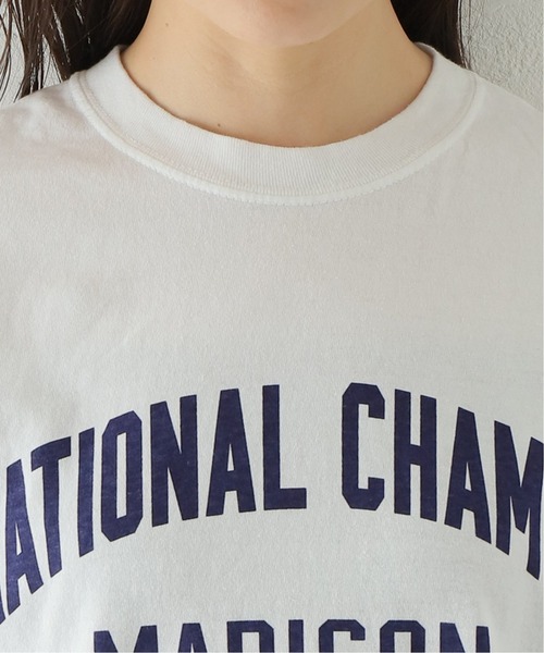 JOURNAL STANDARD（ジャーナルスタンダード）の「MADISONロゴTシャツ（Tシャツ/カットソー・レディース・ホワイト/ネイビー/ブラック系その他・FREE）」の9枚目の写真