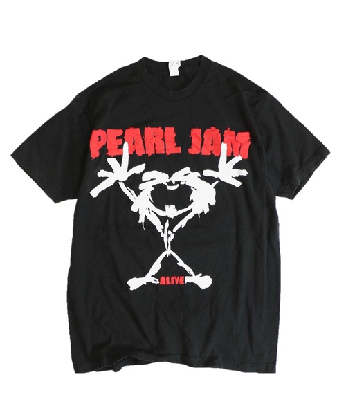 THRIFTY LOOK(スリフティールック)の「THRIFTY LOOK/スリフティールック THRIFTY"PEARL JAM"TEE パールジャムT-シャツ(Tシャツ/カットソー・メンズ・ブラック系その他/ブラック系2/ブラック/チャコールグレー・LARGE/X-LARGE/MEDIUM)」の3枚目の写真