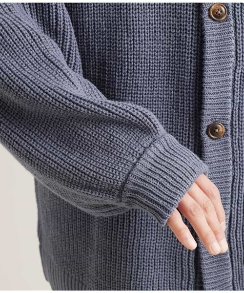 MK MICHEL KLEIN HOMME (エムケーミッシェルクランオム)の「ニットカーディガン(カーディガン/ボレロ・メンズ・ライトブルー/グリーン/ホワイト・46/48)」の16枚目の写真