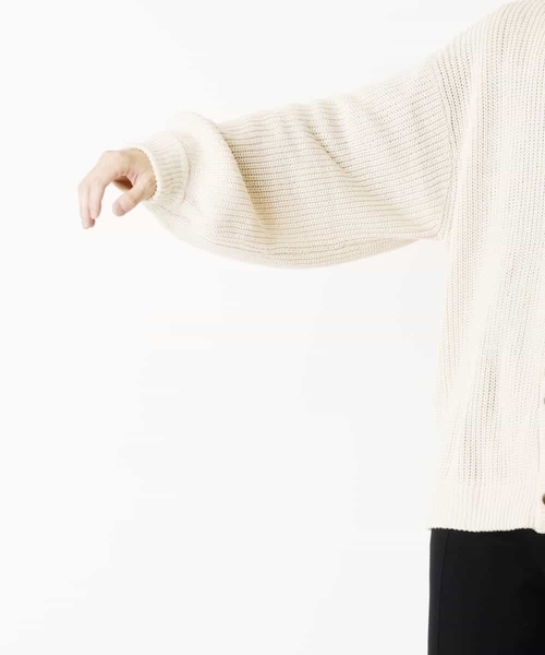 MK MICHEL KLEIN HOMME (エムケーミッシェルクランオム)の「ニットカーディガン(カーディガン/ボレロ・メンズ・ライトブルー/グリーン/ホワイト・46/48)」の22枚目の写真