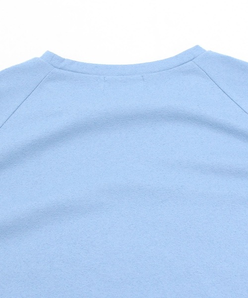RNA-N（アールエヌエーエヌ）の「M1879 ブークレー天竺キャップスリーブTシャツ（Tシャツ/カットソー・レディース・グレー/ブルー/ナチュラル・MEDIUM）」の6枚目の写真