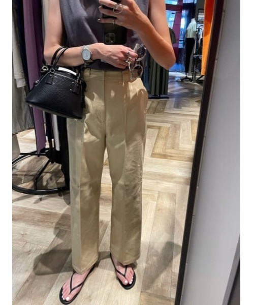 MOUSSY(マウジー)の「STRAIGHT CHINO パンツ(チノパンツ・レディース・ネイビー/ライトベージュ・1/2/0)」の16枚目の写真