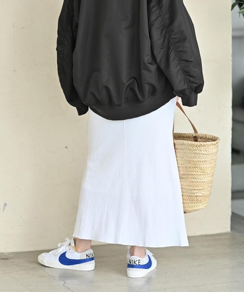 FRAMeWORK（フレームワーク）の「ワッフルタイトスカート（スカート・レディース・ホワイト/ブラック/ベージュ/ネイビー・36/40/38）」の13枚目の写真