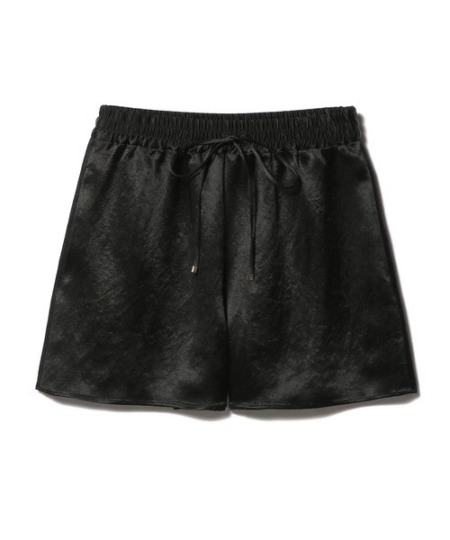 SALE✨美品✨【タグ付き】エストネーション 黒 ショートパンツ／S ESTNATION / クリアサテンショートパンツ｜ESTNATION ONLINE