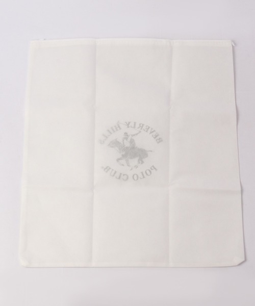 BEVERLY HILLS POLO CLUB(ビバリーヒルズポロクラブ)の「BEVERLY HILLS POLO CLUB キャンバス POLO刺繍 PUレザー トートバッグ Sサイズ(トートバッグ・メンズ・ホワイト系その他/ブラック系その他/ホワイト系その他2・FREE)」の11枚目の写真