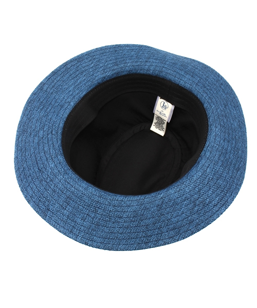 LBC(エルビーシー)の「雑材シートツバ広 中折れ(ハット・レディース・ブルー/ベージュ・ONE SIZE)」の5枚目の写真