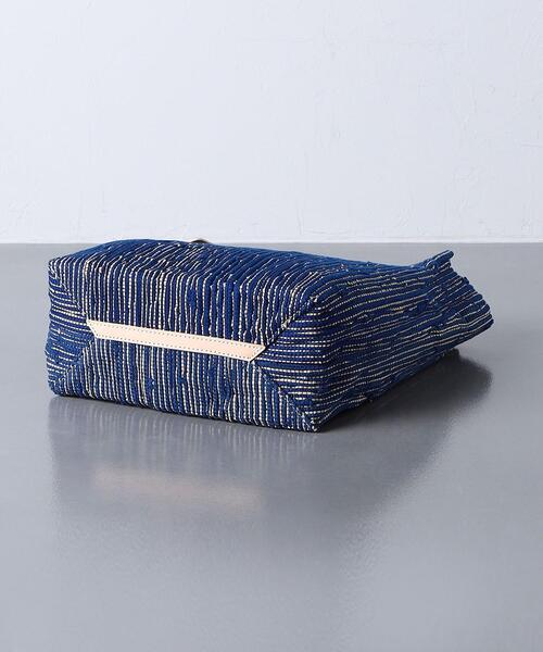 EleSac（エルサック）の「＜ELESAC＞NEO PAPIRO トートバッグ（トートバッグ・レディース・オレンジ/コバルトブルー・FREE）」の6枚目の写真