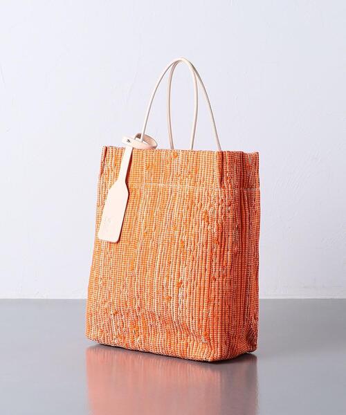 EleSac（エルサック）の「＜ELESAC＞NEO PAPIRO トートバッグ（トートバッグ・レディース・オレンジ/コバルトブルー・FREE）」の8枚目の写真