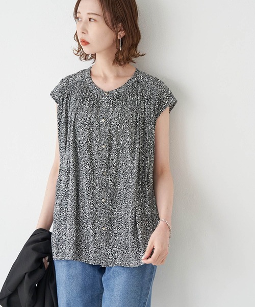 ROPE' PICNIC（ロペピクニック）の「2WAY/サテンギャザーブラウス