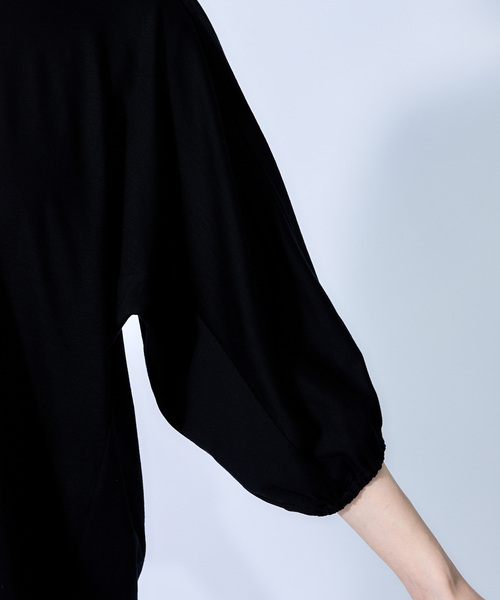 ROPE'（ロペ）の「【秋にも使える】リフィビラ・コットン天竺ドルマンプルオーバー（Tシャツ/カットソー・レディース・ホワイト/ブラック/ピンク系その他・38）」の14枚目の写真