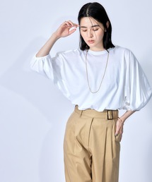 ROPE' | リフィビラ・コットン天竺ドルマンプルオーバー(Tシャツ/カットソー)