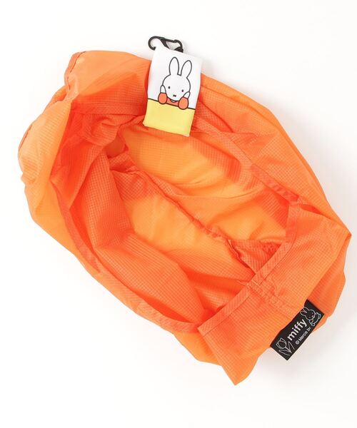 SURF'S UP PEANUTS（サーフズアップピーナッツ）の「ミッフィー HUNGBAG オレンジ HEMI（トートバッグ・レディース・マルチ・FREE）」の3枚目の写真