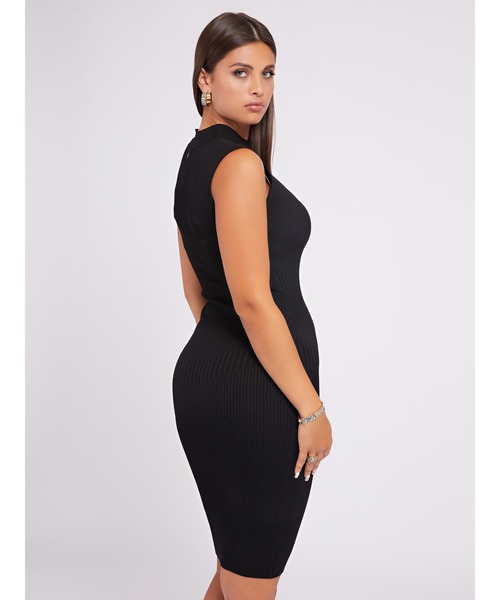 Guess(ゲス)の「Marion Dress Sweater(ワンピース・レディース・ブラック・SMALL/MEDIUM/X-SMALL)」の3枚目の写真