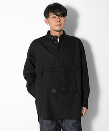 TAKIBI Light Denim Utility Pullover