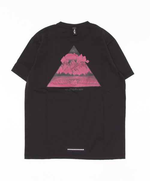 Quiksilver(クイックシルバー)の「M&W CLEAR SKIES SS/クイックシルバー半袖ラッシュガード(水着)(ラッシュガード・メンズ・ブラック/ホワイト/ベージュ・SMALL/X-LARGE/MEDIUM/LARGE)」の14枚目の写真