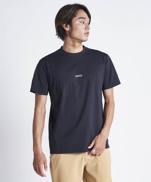 Quiksilver(クイックシルバー)の「M&W CLEAR SKIES SS/クイックシルバー半袖ラッシュガード(水着)(ラッシュガード・メンズ・ブラック/ホワイト/ベージュ・SMALL/X-LARGE/MEDIUM/LARGE)」の12枚目の写真