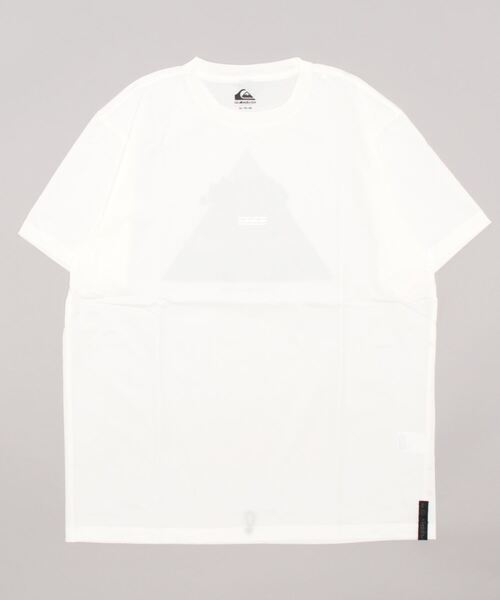 Quiksilver(クイックシルバー)の「M&W CLEAR SKIES SS/クイックシルバー半袖ラッシュガード(水着)(ラッシュガード・メンズ・ブラック/ホワイト/ベージュ・SMALL/X-LARGE/MEDIUM/LARGE)」の4枚目の写真