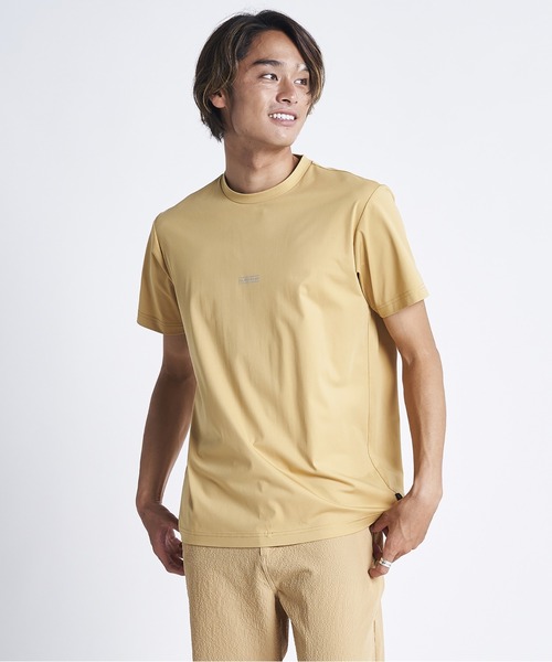 Quiksilver(クイックシルバー)の「M&W CLEAR SKIES SS/クイックシルバー半袖ラッシュガード(水着)(ラッシュガード・メンズ・ブラック/ホワイト/ベージュ・SMALL/X-LARGE/MEDIUM/LARGE)」の7枚目の写真