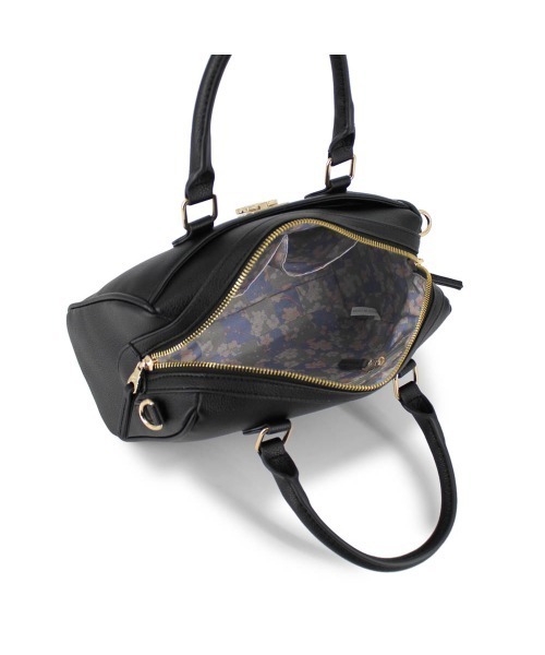 PAUL & JOE ACCESSOIRES(ポールアンドジョーアクセソワ)の「PAUL & JOE ACCESSOIRES (ポール&ジョーアクセソワ) ボストンバッグ フラワースクエア PJA-B702 ポールアンドジョー(ボストンバッグ・レディース・ブラック/カーキ・FREE)」の14枚目の写真