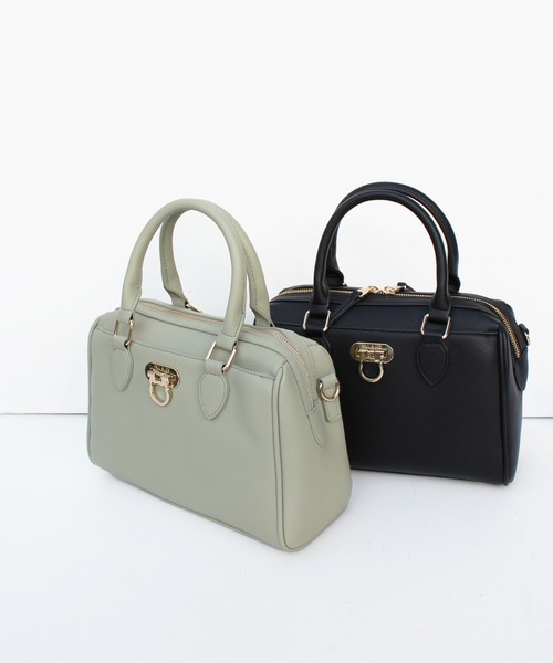 PAUL & JOE ACCESSOIRES(ポールアンドジョーアクセソワ)の「PAUL & JOE ACCESSOIRES (ポール&ジョーアクセソワ) ボストンバッグ フラワースクエア PJA-B702 ポールアンドジョー(ボストンバッグ・レディース・ブラック/カーキ・FREE)」の19枚目の写真