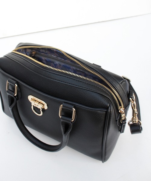 PAUL & JOE ACCESSOIRES(ポールアンドジョーアクセソワ)の「PAUL & JOE ACCESSOIRES (ポール&ジョーアクセソワ) ボストンバッグ フラワースクエア PJA-B702 ポールアンドジョー(ボストンバッグ・レディース・ブラック/カーキ・FREE)」の22枚目の写真