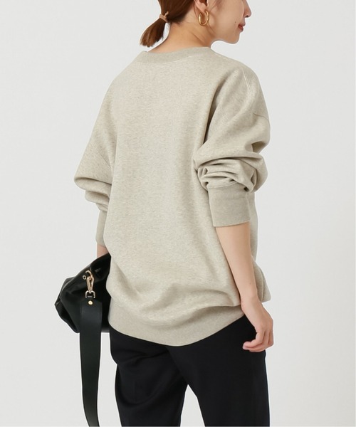 IENA（イエナ）の「VIVIENNE スウェットプルオーバー（スウェット・レディース・チャコールグレー/ベージュ/アイボリー・FREE）」の10枚目の写真