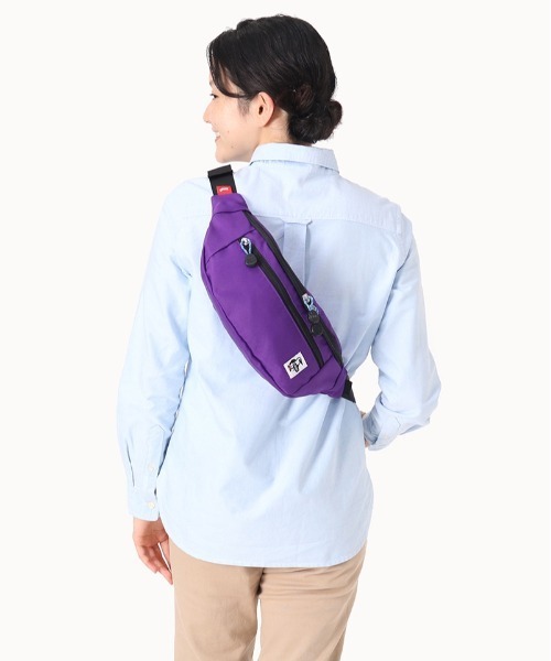 CHUMS（チャムス）の「【CHUMS】Recycle Small Waist Pouch（ボディバッグ/ウエストポーチ・メンズ・ブラック/その他/ブラウン/ブラック系/ネイビー/パープル/マルチ・FREE）」の20枚目の写真