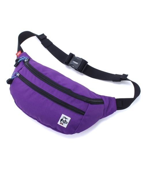 CHUMS（チャムス）の「【CHUMS】Recycle Small Waist Pouch（ボディバッグ/ウエストポーチ・メンズ・ブラック/その他/ブラウン/ブラック系/ネイビー/パープル/マルチ・FREE）」の9枚目の写真