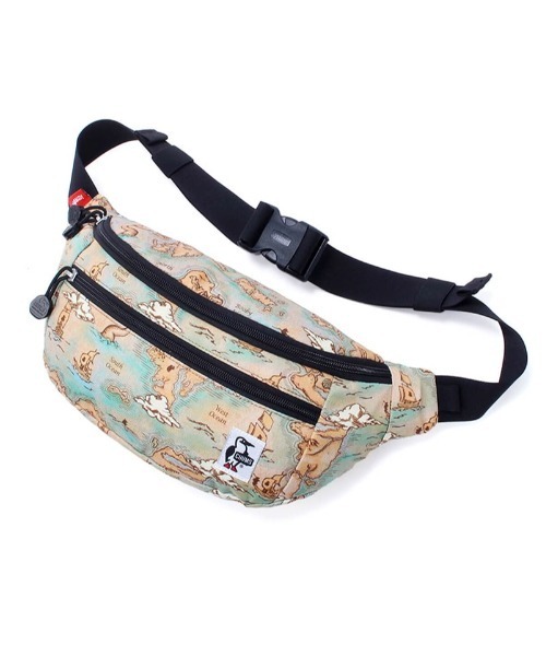 CHUMS（チャムス）の「【CHUMS】Recycle Small Waist Pouch（ボディバッグ/ウエストポーチ・メンズ・ブラック/その他/ブラウン/ブラック系/ネイビー/パープル/マルチ・FREE）」の10枚目の写真