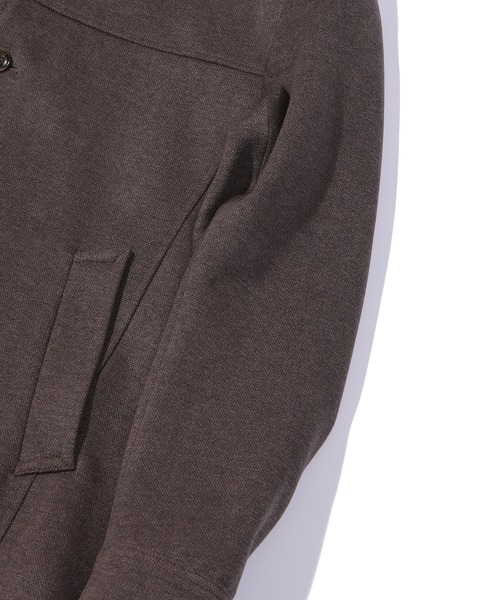 MEN'S BIGI（メンズビギ）の「マイクロスウェーディー起毛ポンチブルゾン（ブルゾン・メンズ・ブラック/ベージュ・01/02/03/04）」の19枚目の写真