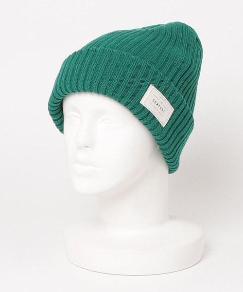 FUNALIVE（ファンアライブ）の「joujoulier リブニット帽（ニットキャップ/ビーニー・レディース・アイボリー/ブラック/ブルー/グレー/ピンク/ブラウン/グリーン/イエロー/ブルーグレー/ライム/ダークグレー/オレンジ/ブルー系/ブラウン系/ピンク系/チャコール/イエロー系/ブラック系/ネイビー系・FREE）」の11枚目の写真