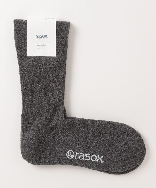 rasox（ラソックス）の「RASOX/ラソックス　パイル・クルー　メンズ（ソックス/靴下・メンズ・ベージュ/レンガ/チャコール・M/L）」の10枚目の写真
