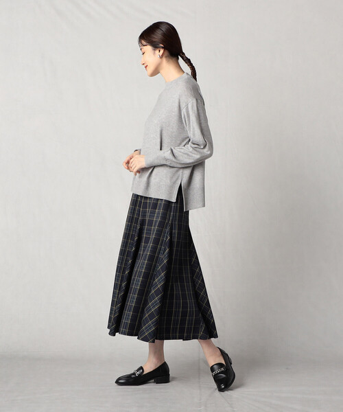 Comme　Ca　Mature（コムサマチュア）の「タータンチェック　スカート（スカート・レディース・レッド/グリーン・FREE）」の7枚目の写真