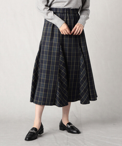 Comme　Ca　Mature（コムサマチュア）の「タータンチェック　スカート（スカート・レディース・レッド/グリーン・FREE）」の16枚目の写真
