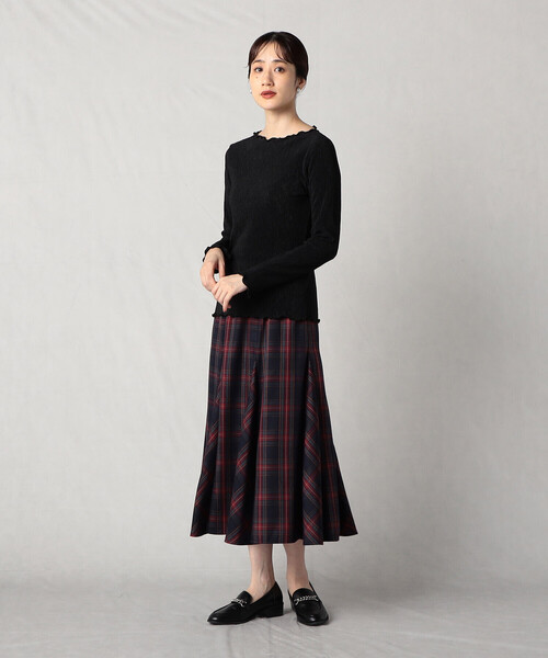 Comme　Ca　Mature（コムサマチュア）の「タータンチェック　スカート（スカート・レディース・レッド/グリーン・FREE）」の14枚目の写真