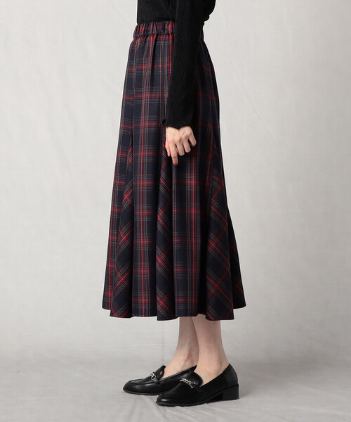 Comme　Ca　Mature（コムサマチュア）の「タータンチェック　スカート（スカート・レディース・レッド/グリーン・FREE）」の8枚目の写真