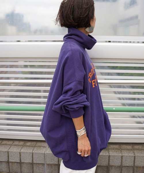 LAVANDA カレッジハイネックスウェット F/CE. （エフシーイー）の「F/CE.(エフシーイー)COLLEGE HIGH NECK