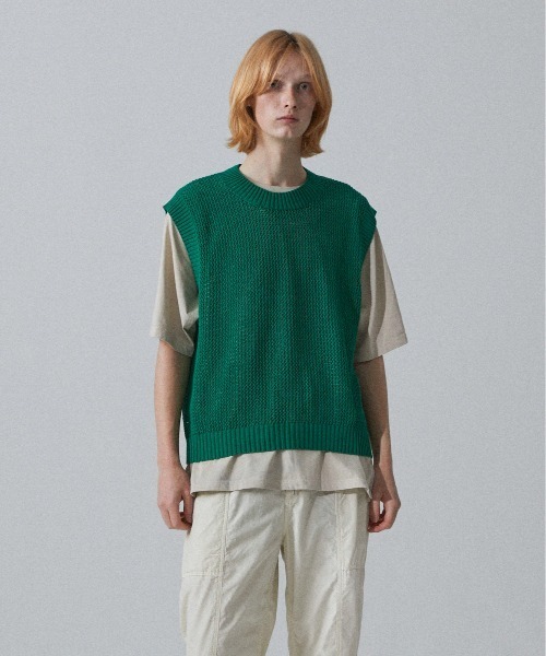 Iroquois（イロコイ）の「MESH MOLDED KNIT VS（ニット/セーター 