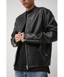 FAUX LEATHER SINGLE RIDERS/フェイクレザーシングルライダース