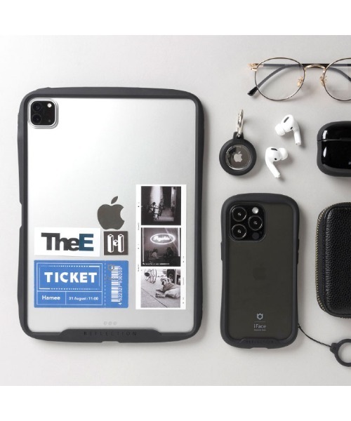 iPadPro 11インチ（第二世代）スペースグレー Ifaceのケース付き