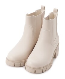 ◆【消臭】ヒールアップチェルシーブーツ