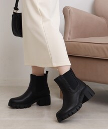 SHOO・LA・RUE | 【消臭】ヒールアップチェルシーブーツ(ブーツ)