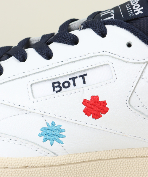 Reebok（リーボック）の「【BOTT × REEBOK / ボット × リーボック】CLUB C 85（スニーカー・メンズ・ホワイト・26.5cm/27cm/27.5cm/28cm/26cm/28.5cm/29cm）」の10枚目の写真