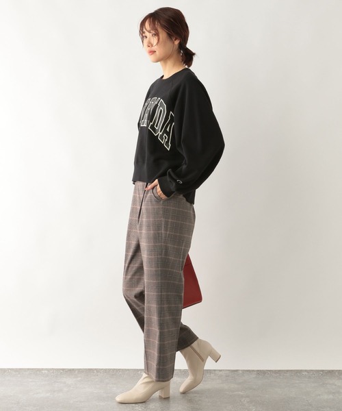GLOBAL WORK（グローバルワーク）の「あったかウツクシルエットストレート柄/295558（その他パンツ・レディース・グレー系その他/ブラウン系その他/ブラック系その他/ネイビー系・X-SMALL/SMALL/MEDIUM/LARGE）」の21枚目の写真