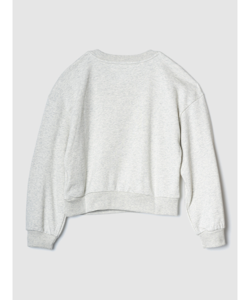 GAP（ギャップ）の「GAPロゴ オーバーサイズ スウェット・トレーナー (キッズ)（スウェット・キッズ・グレー/ベージュ/オフホワイト・120cm/150cm/140cm/130cm/160cm）」の8枚目の写真