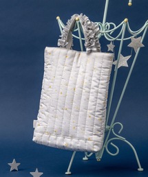 panpantutu（パンパンチュチュ）の「フリルシューズバッグ【ハローキティ/シナモロール/マイメロディ/無地】（トートバッグ）」