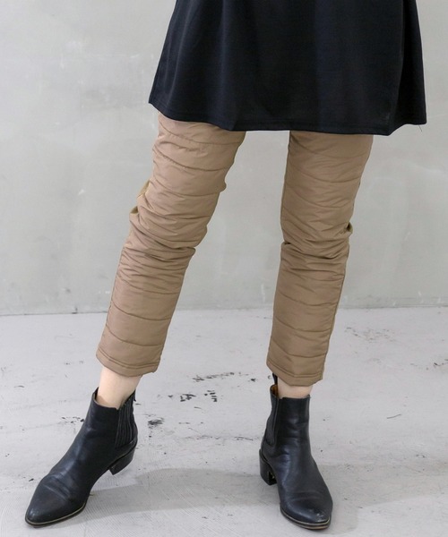LUGG NAGG（ラグナグ）の「フェイクダウンパンツ（その他パンツ・レディース・ブラック/オフホワイト/ネイビー/ベージュ・L/M）」の3枚目の写真